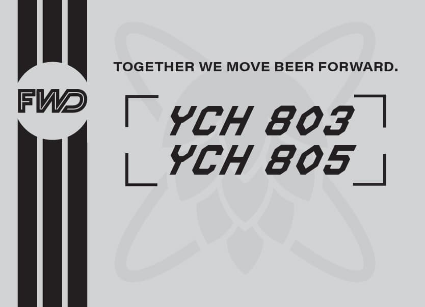 FWD Notebook labeled YCH 803 and YCH 805